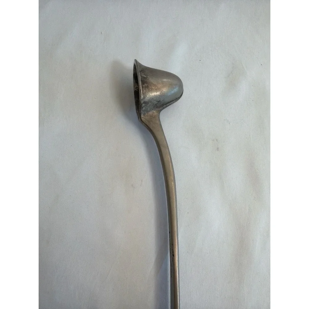 Vintage Leonard Silverplate Long Handle‎ Candle Snuffer Made in Italy